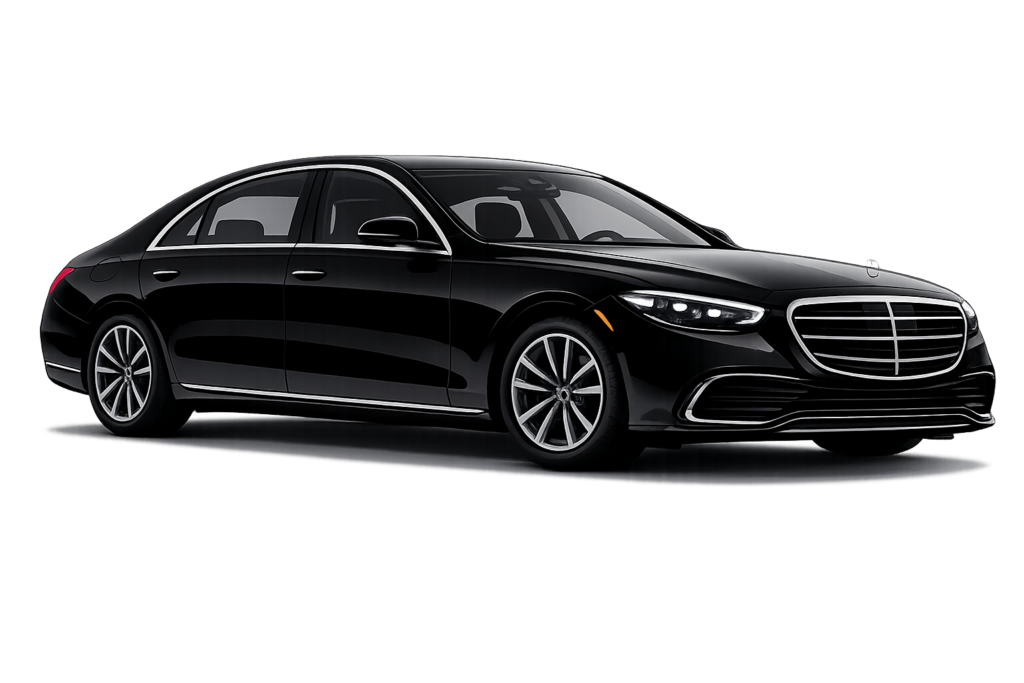 Mercedes Benz S550 luxury hourly chauffeur Manhattan