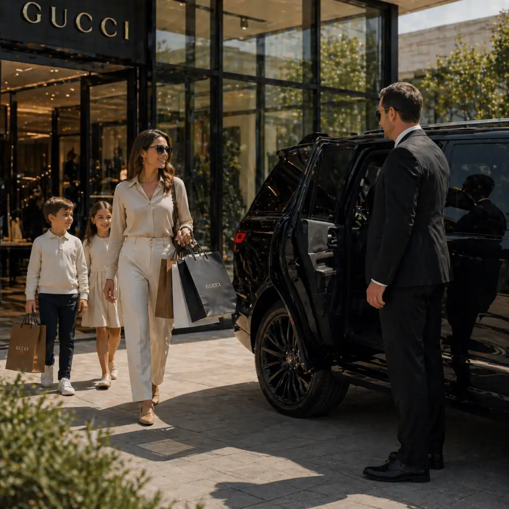 Hourly car service Manhattan - shopping with private driver